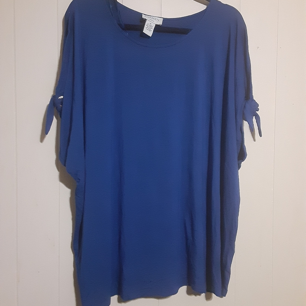 Short sleeve dolmon top